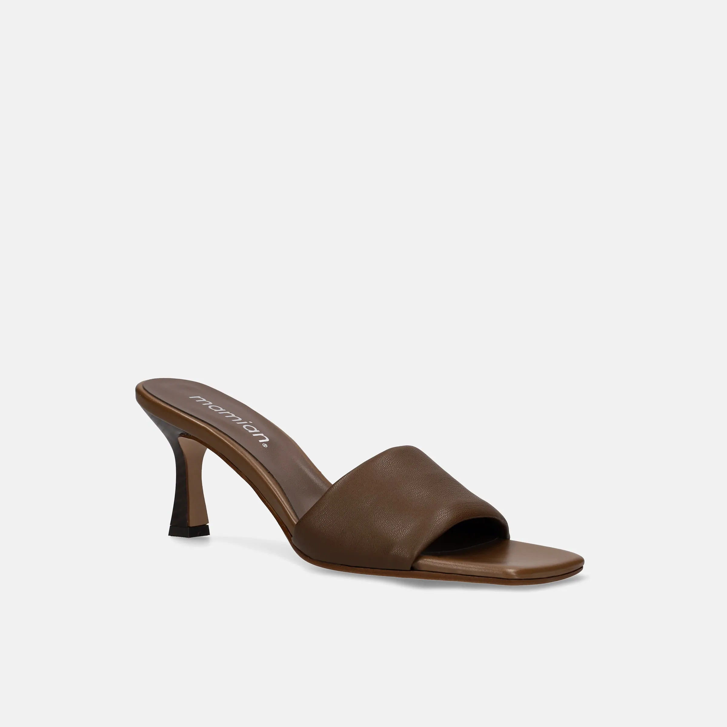 30% OFF: 2022SS: Mesh Design Clear Heel Mule (m96103) Black MS