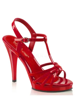 4 1/2" Heel, 1/2" PF T-Strap Sandal