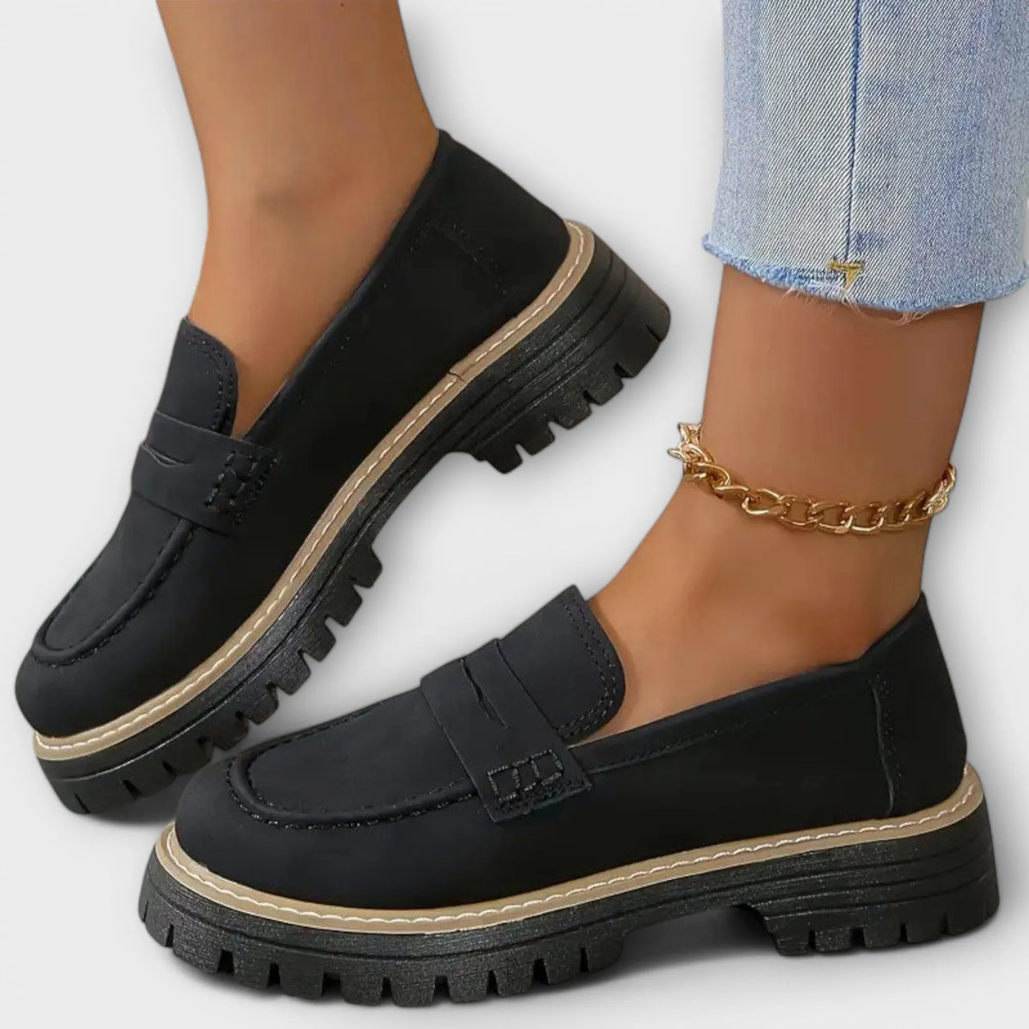 Alisa | Wedge Loafers