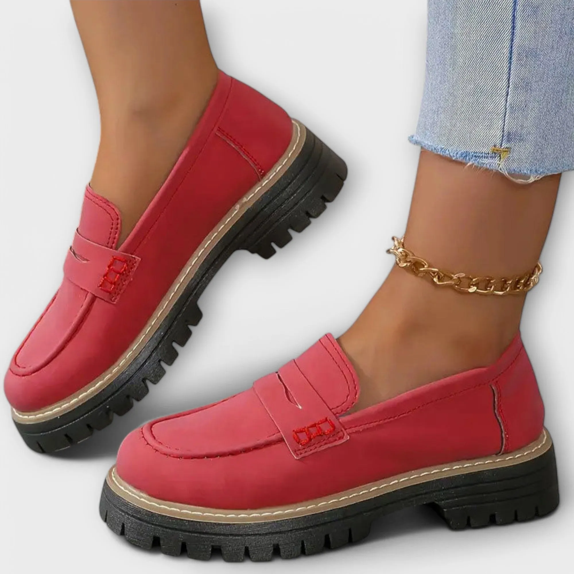 Alisa | Wedge Loafers