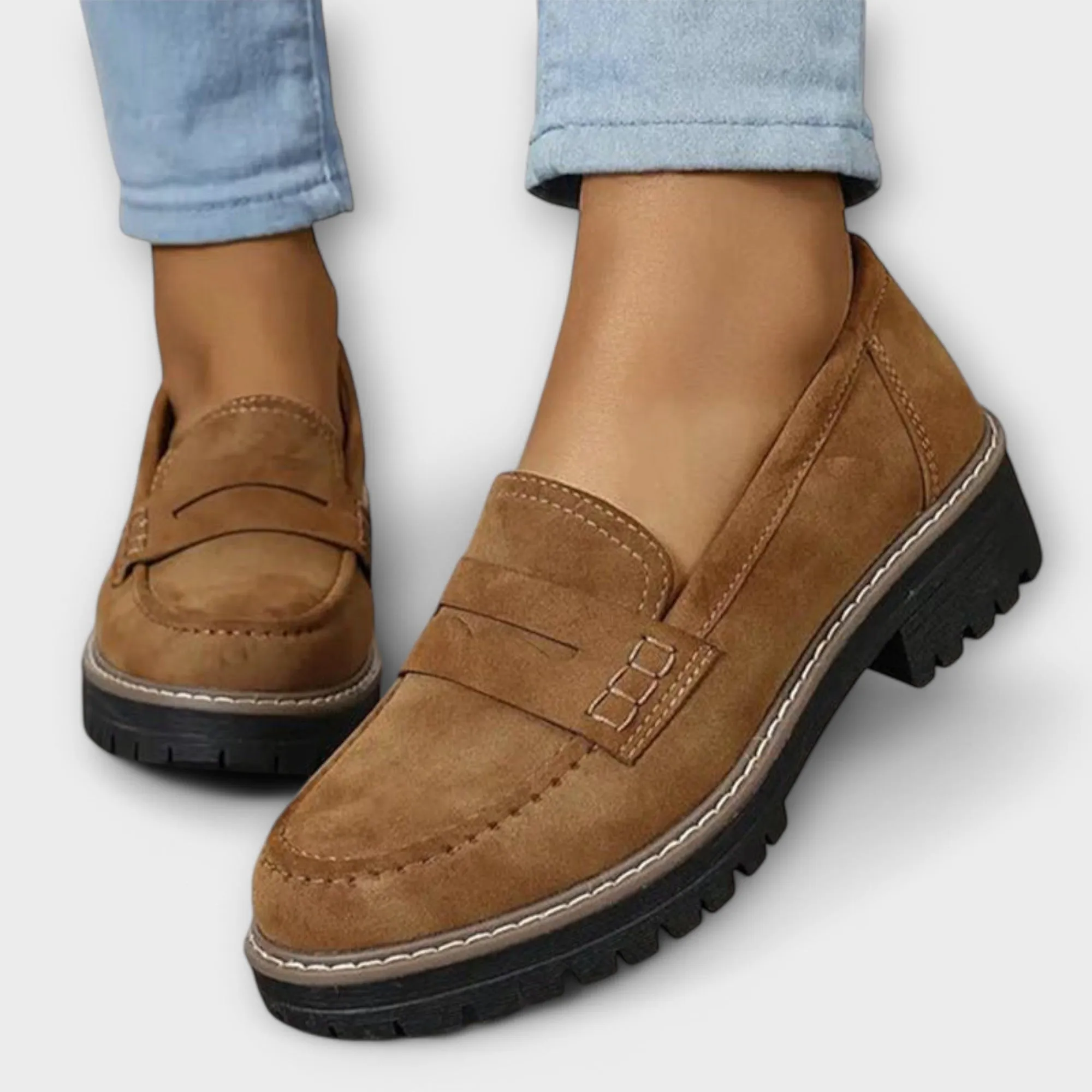 Alisa | Wedge Loafers