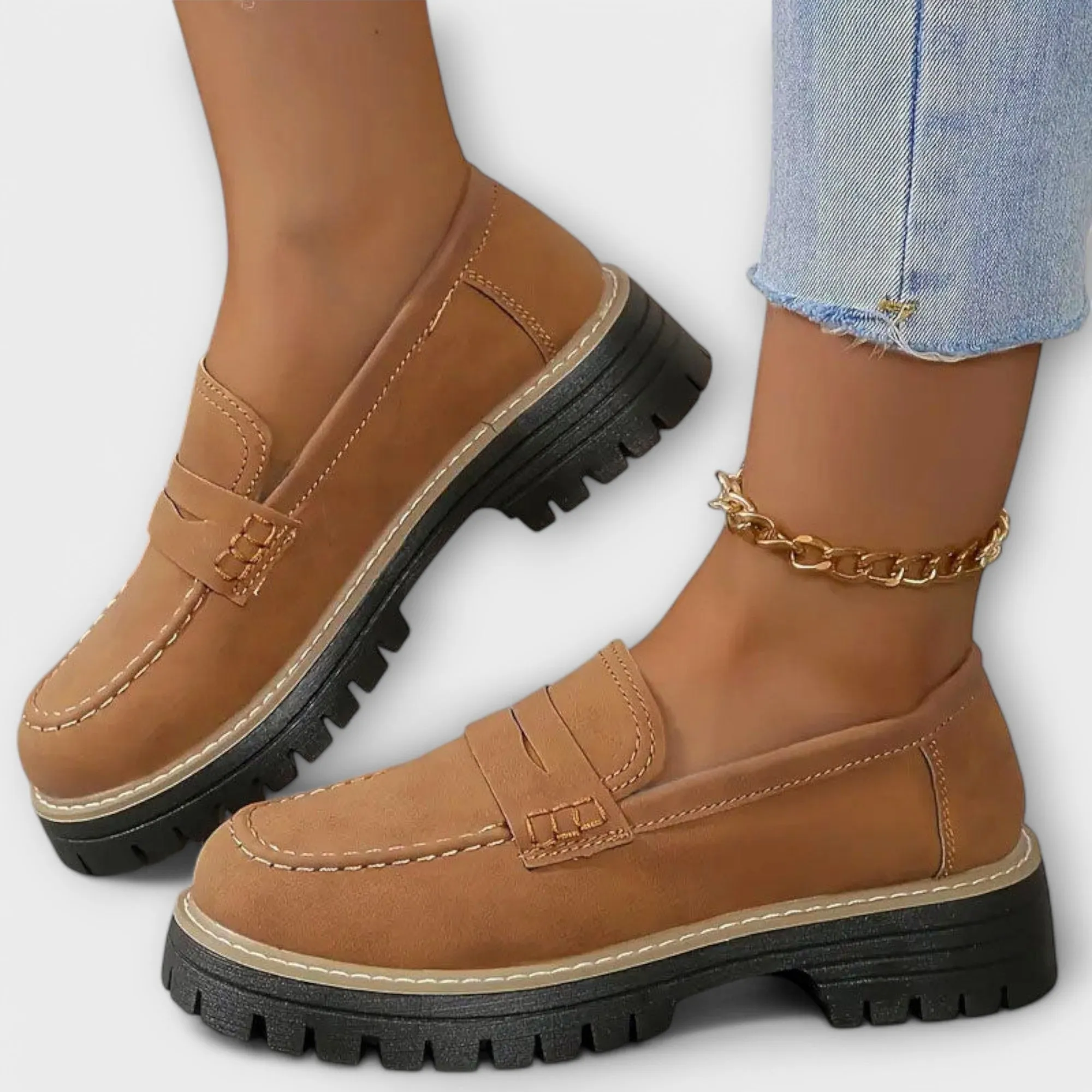 Alisa | Wedge Loafers
