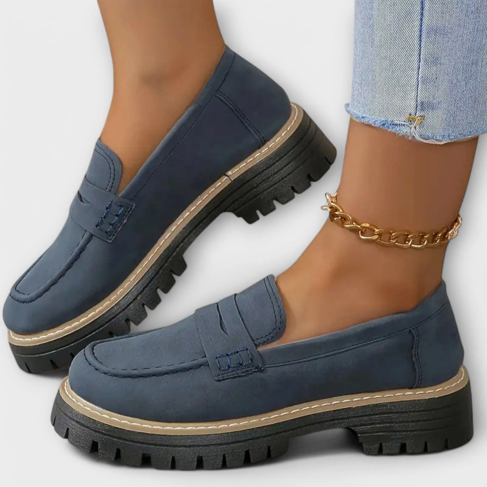 Alisa | Wedge Loafers