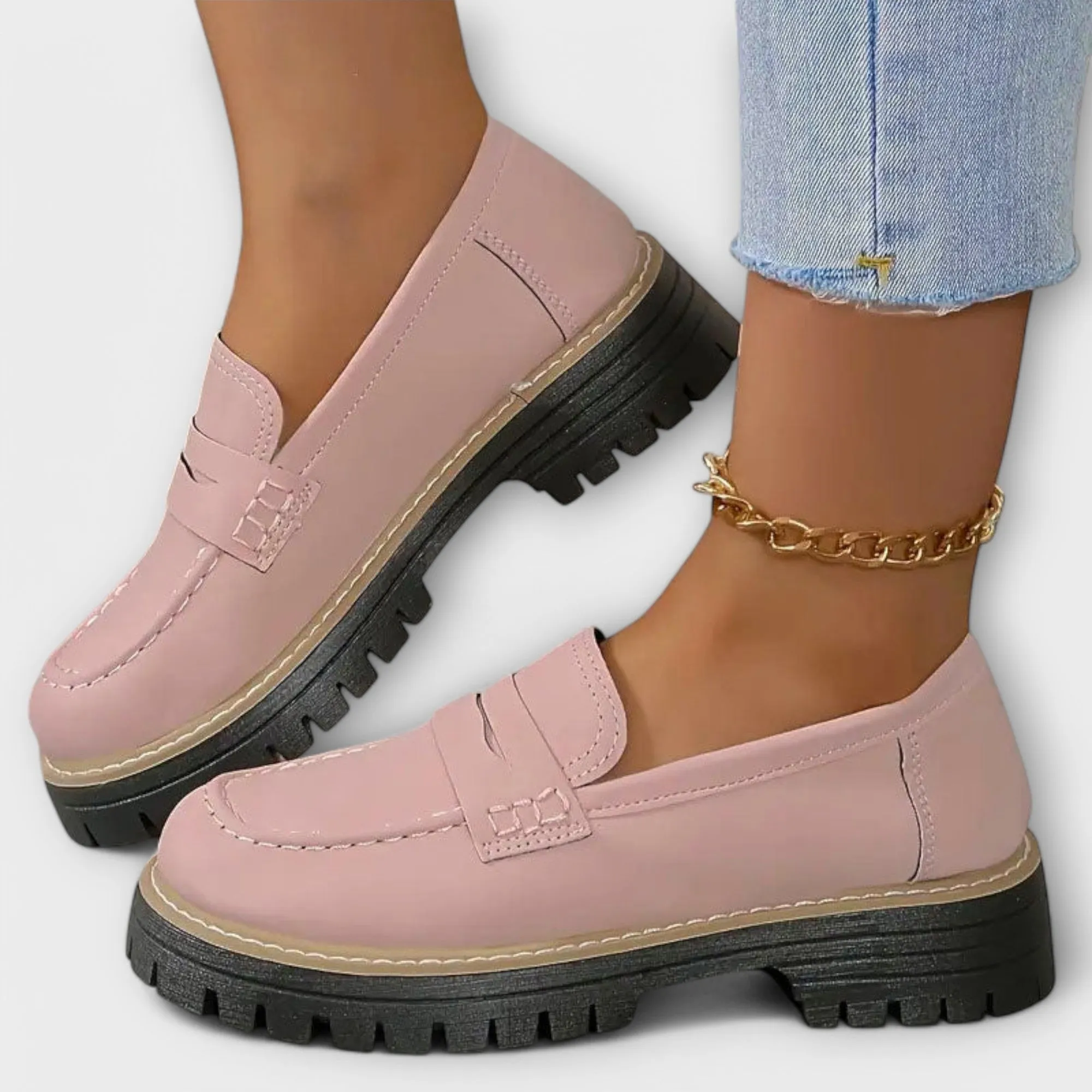 Alisa | Wedge Loafers