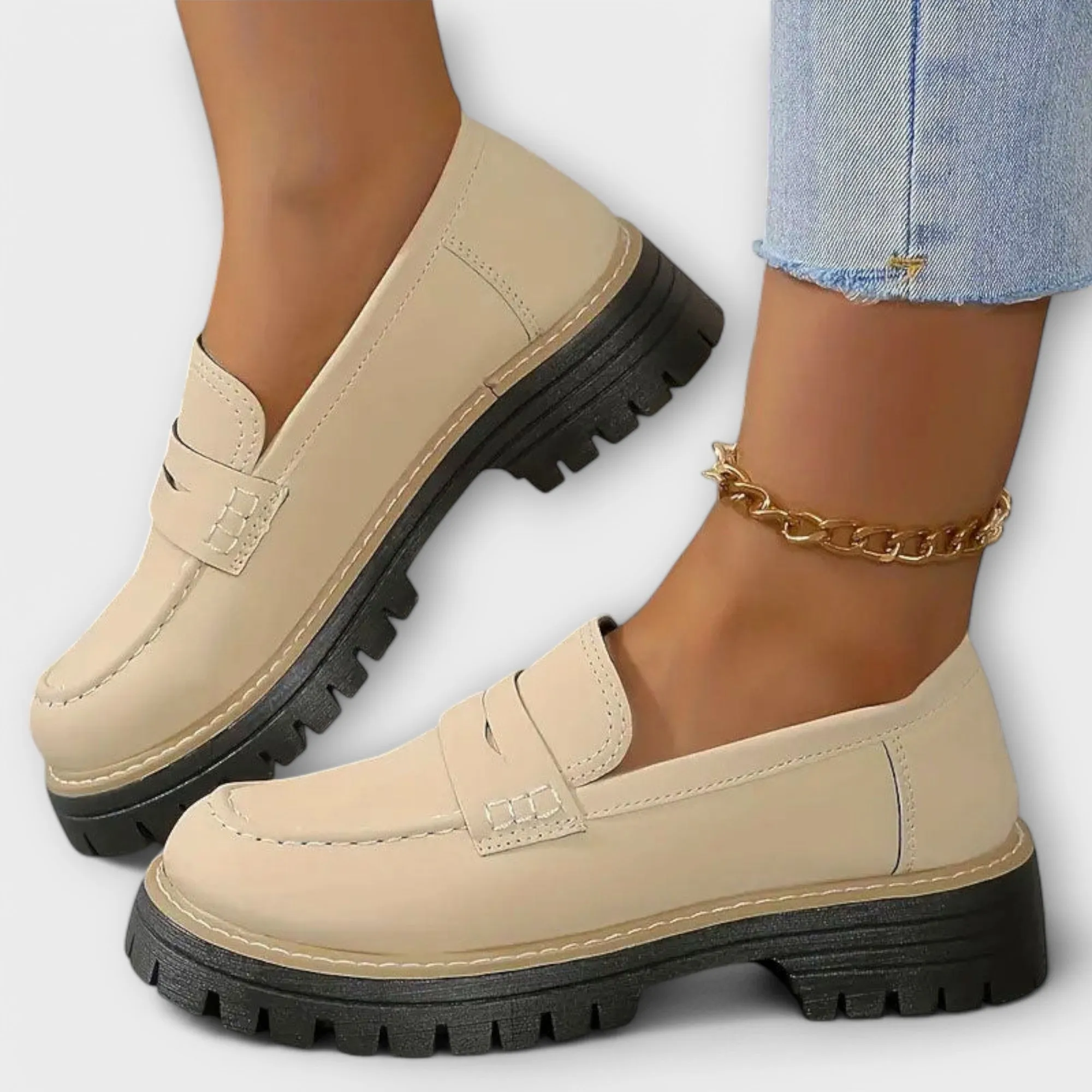 Alisa | Wedge Loafers