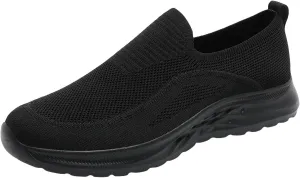 Arch Support Sports Shoes for Men Lightweight Cushion Sneaker Convenient Slip On Shoes Mens Sneaker Socks Low Cut