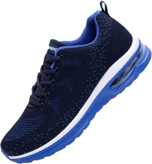 AUPERF Men's Running Shoes Lightweight Breathable Workout Footwear Walking Sports Tennis Sneaker