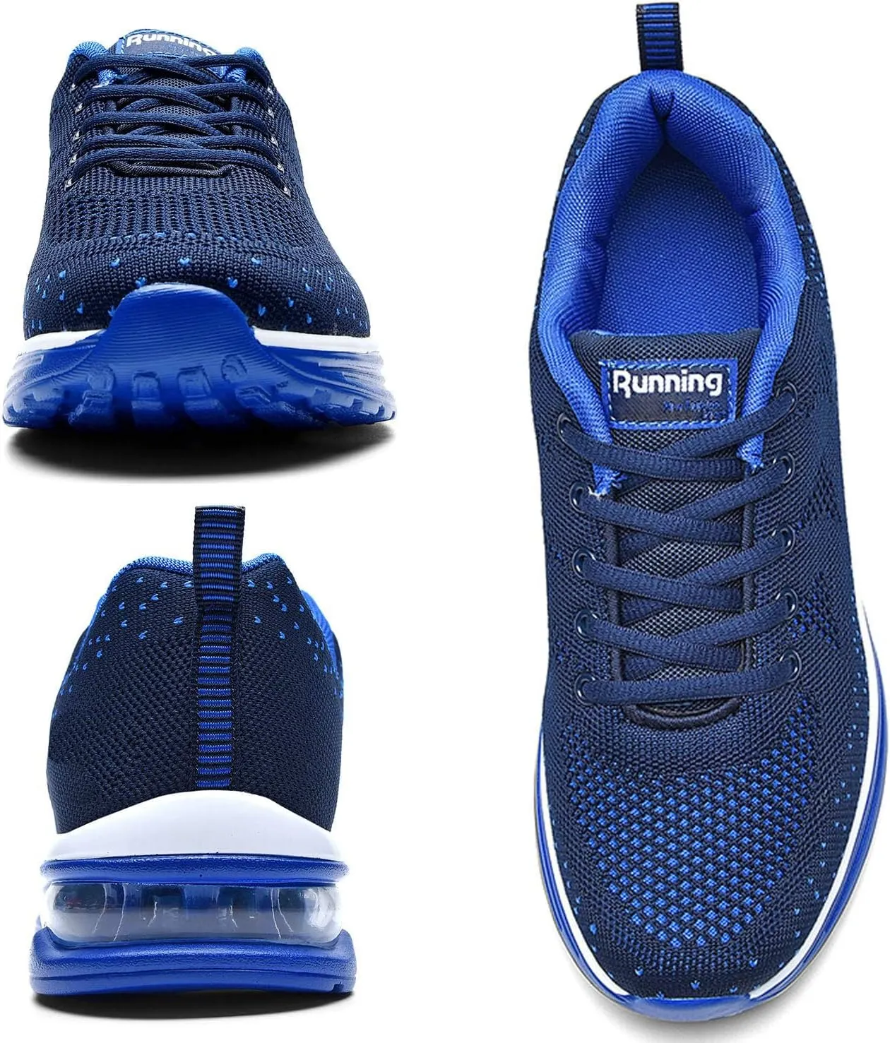AUPERF Men's Running Shoes Lightweight Breathable Workout Footwear Walking Sports Tennis Sneaker