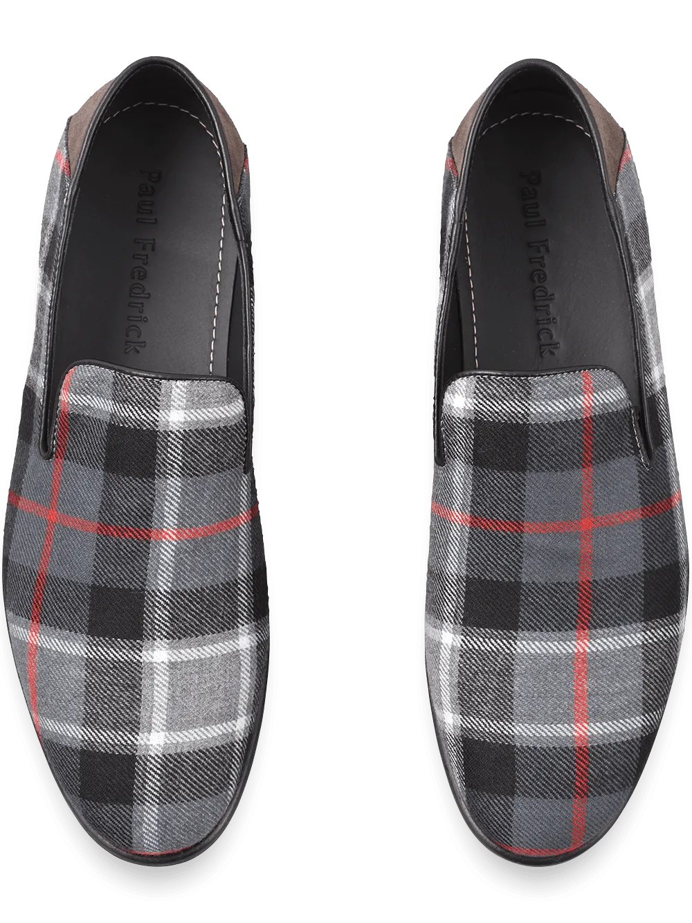 Baxter Loafer - Black Plaid