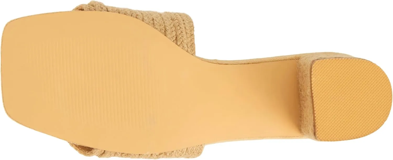 BEACH by Matisse Womens Grenada Block Casual Sandals Casual Mid Heel 2-3" - Beige