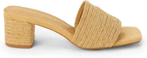 BEACH by Matisse Womens Grenada Block Casual Sandals Casual Mid Heel 2-3" - Beige