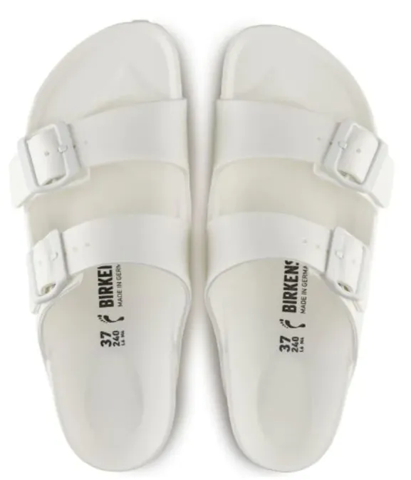BIRKENSTOCK ARIZONA EVA WHITE (NARROW)