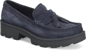 BORN Women's Capri Loafer, Navy, Size 8.5 M US