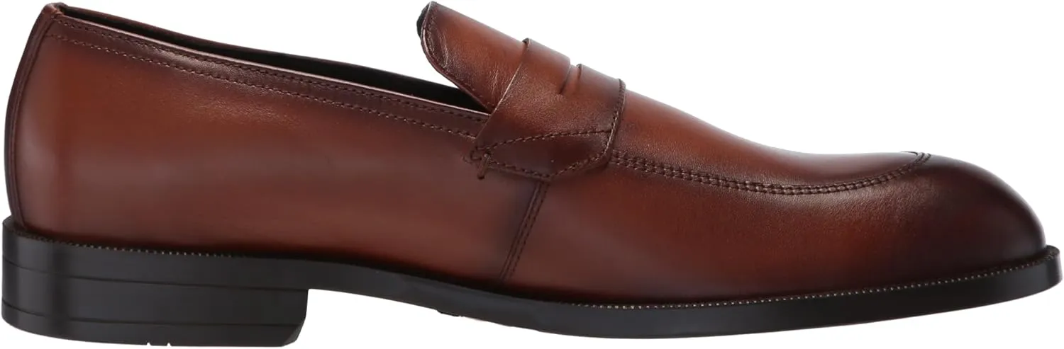 BOSS Men's Tayil Shaded Leather Loafer Dress Shoe