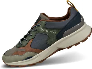 bugatti Men's Derby Lace-up Shoes, Multicoloured, 8.5