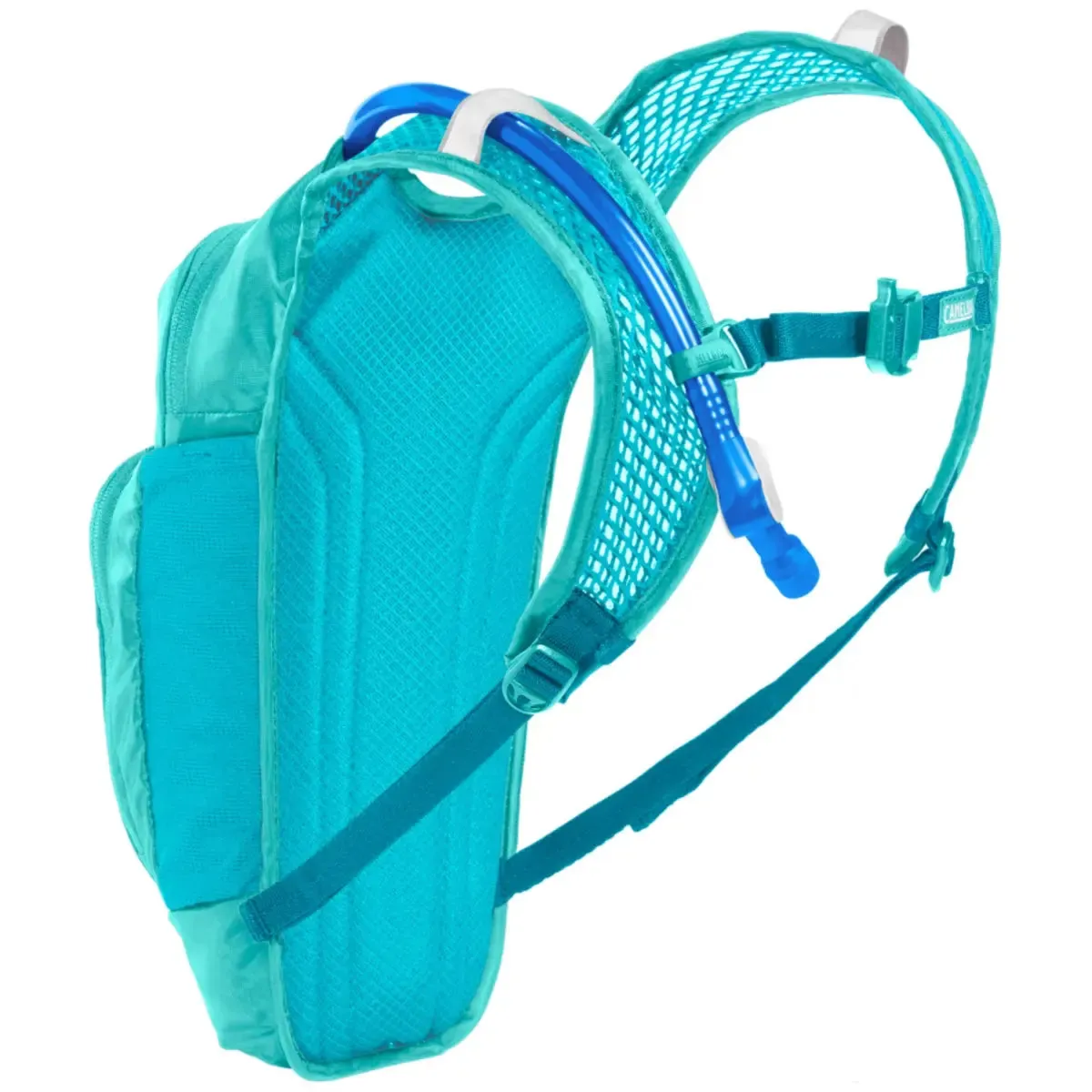 Camelbak Mini MULE 1.5L Kids Sports Hydration Pack - Turquoise / Turtle