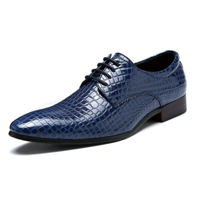 Carrion Croc Derby Shoes