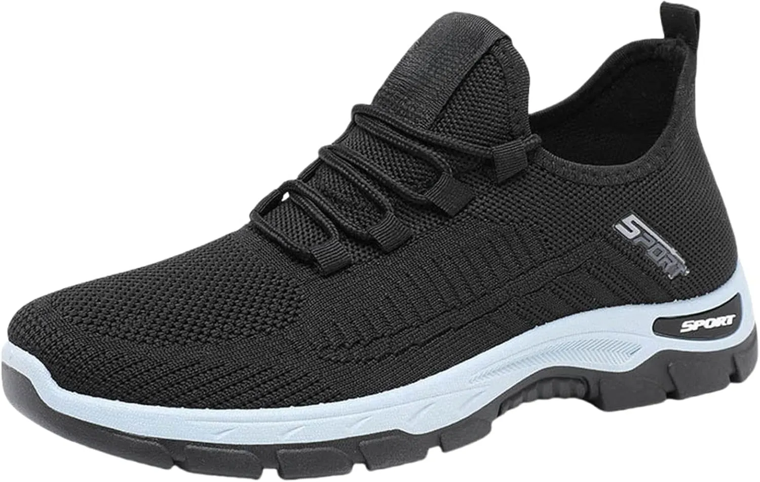 Casual Sneakers for Women Men Lightweight Breathable Mesh Fashion Sneakers Orthopedic Soft Arch Support Walking Shoes Comfortable Slip on Summer Workout Sport Work Tennis Shoes