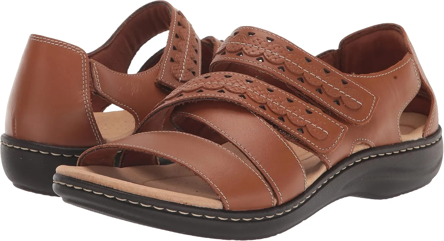 Clarks Men's Laurieann Holly Flat Sandal