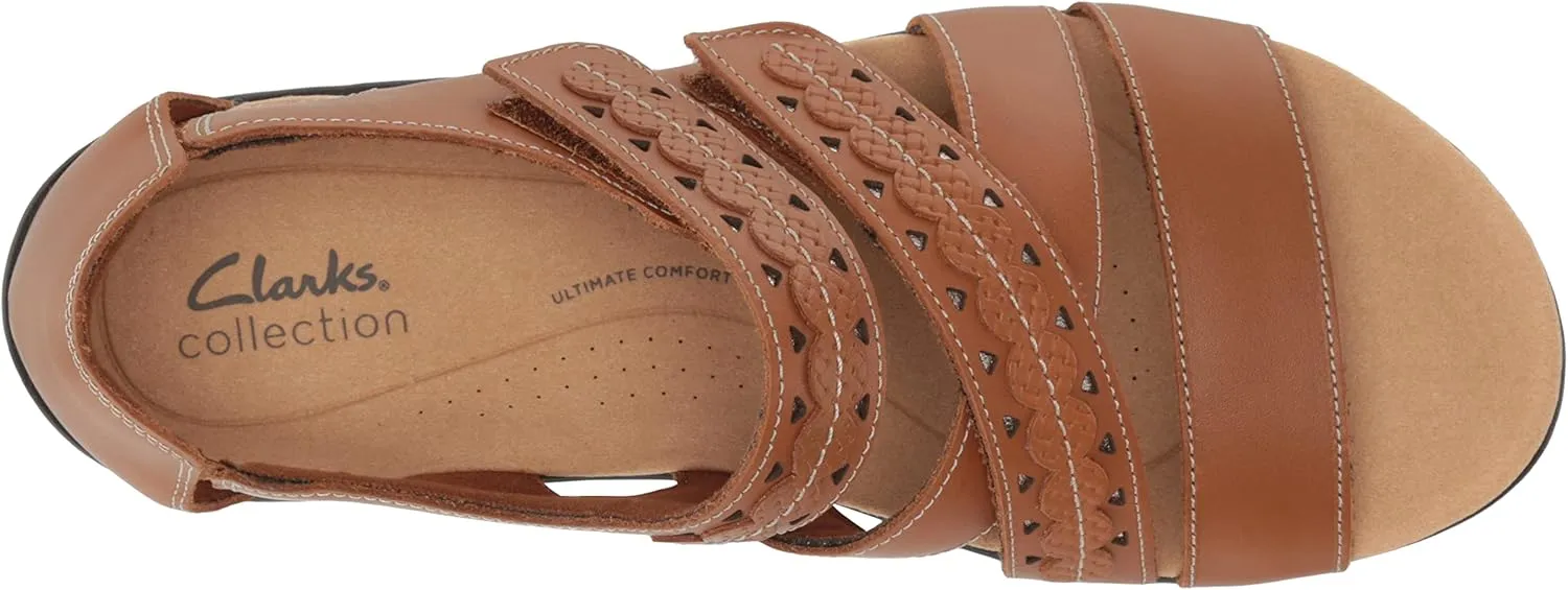 Clarks Men's Laurieann Holly Flat Sandal