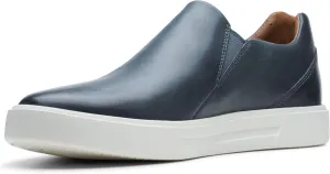 Clarks Men's Un Costa Step Loafer, Dark Blue Leather, 9.5