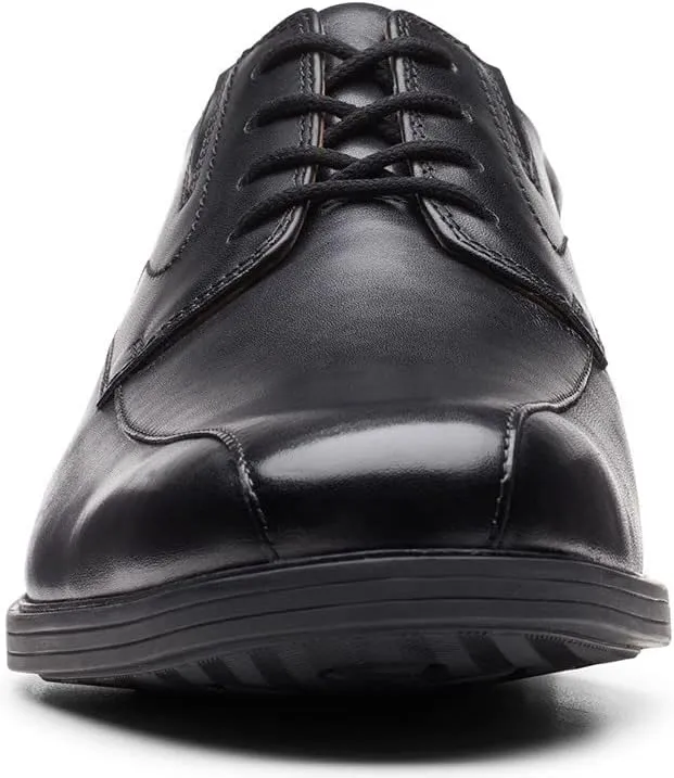 Clarks Mens Whiddon Pace Leather Comfort Insole Derby Shoes