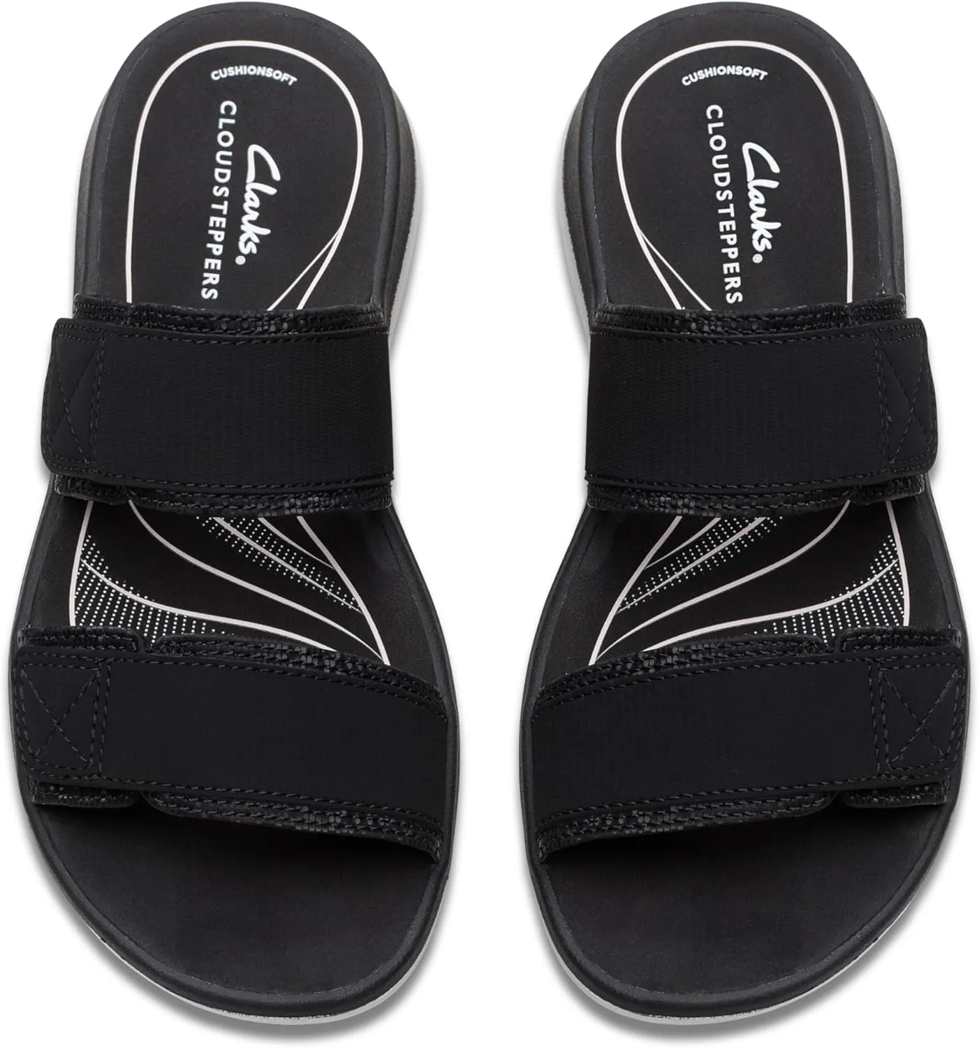 Clarks Women's Glide Joy Slide Sandal