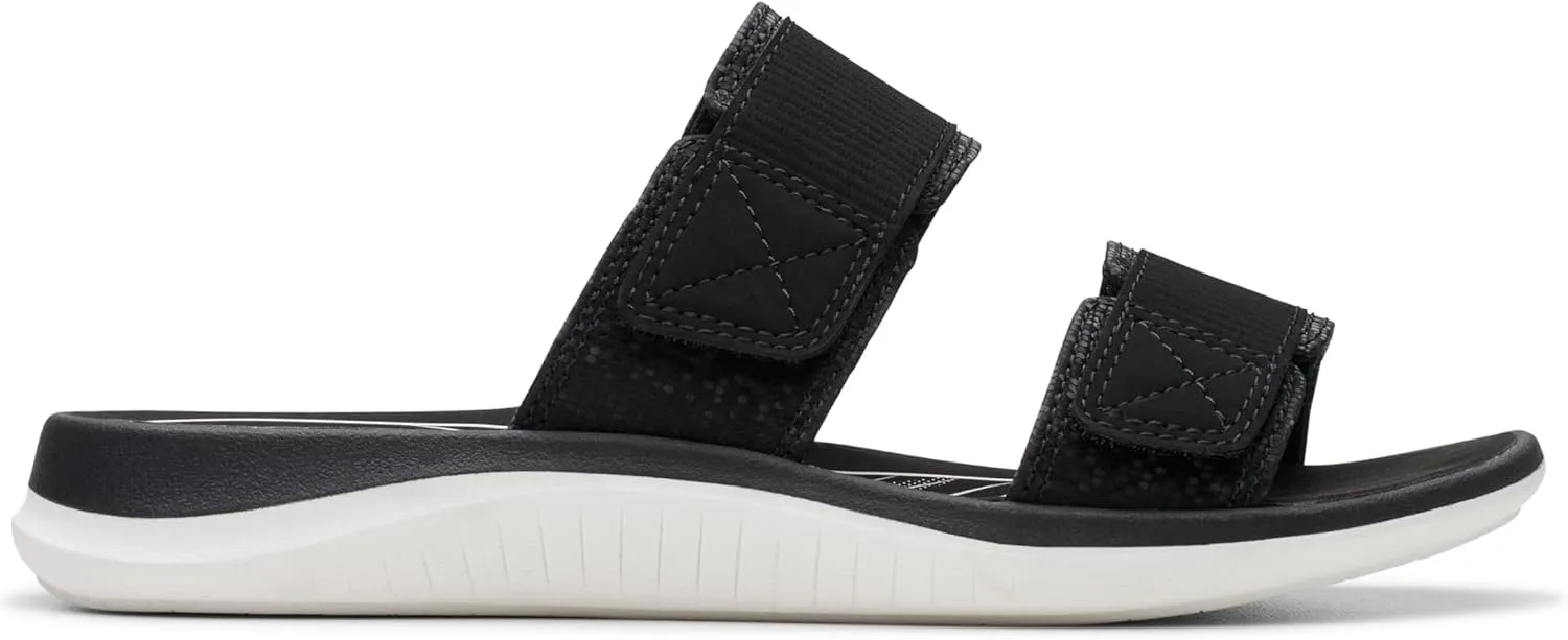Clarks Women's Glide Joy Slide Sandal