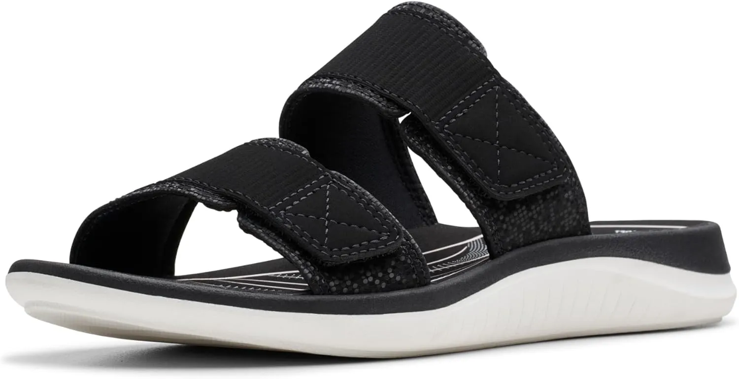 Clarks Women's Glide Joy Slide Sandal