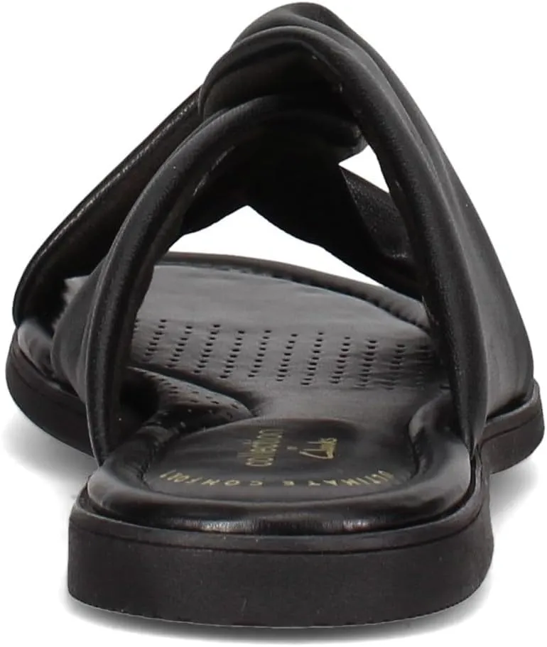 Clarks Women's Reyna Twist Flat Sandal