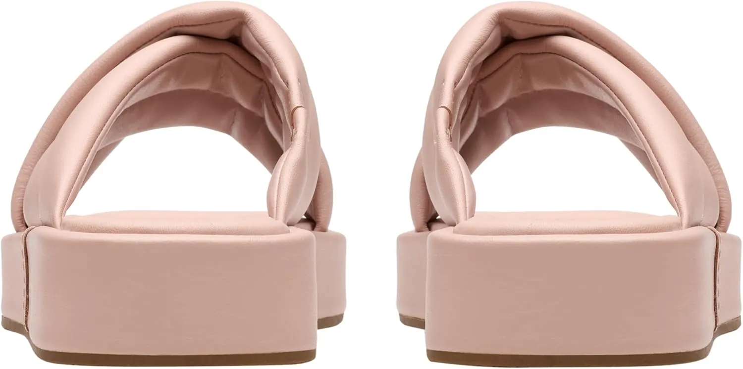 Clarks Women's T-bar Slide Sandal
