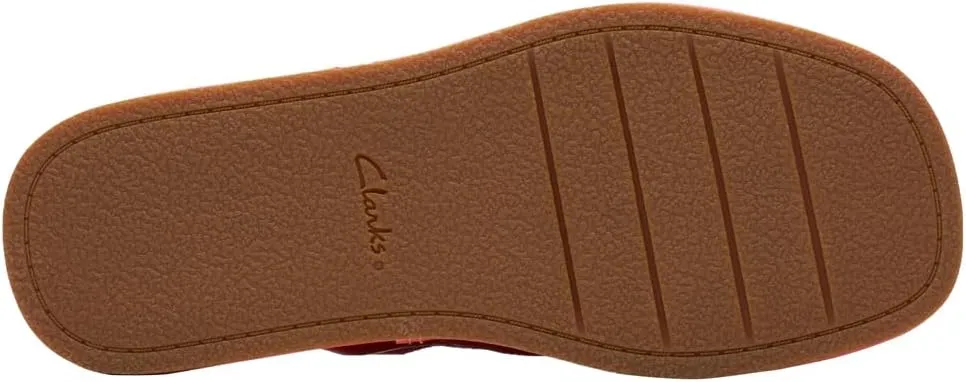 Clarks Women's T-bar Slide Sandal