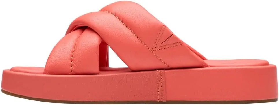Clarks Women's T-bar Slide Sandal