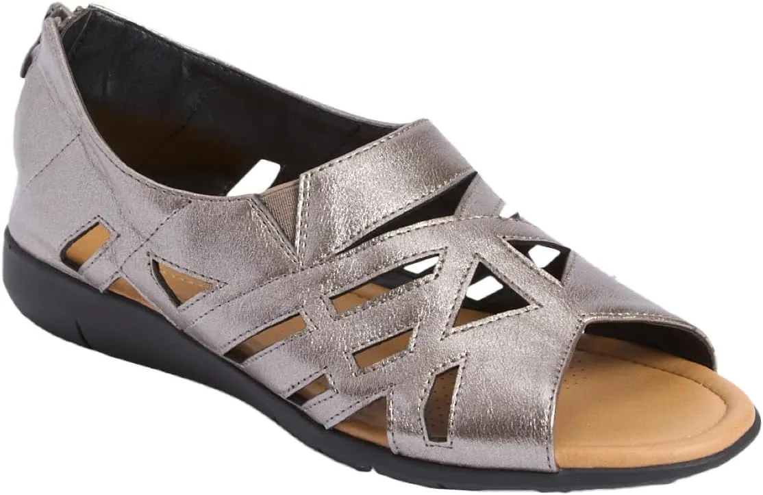 Comfortview Women's The Nyla Gladiator Sandal (Wide Widths Available)