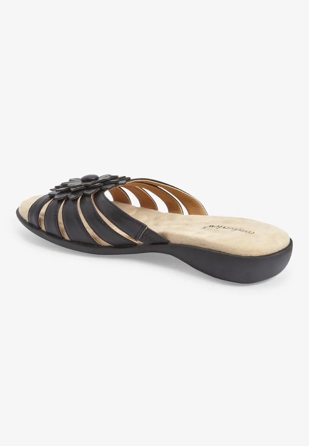 Comfortview Women's Wide Width The Abigail Sandal