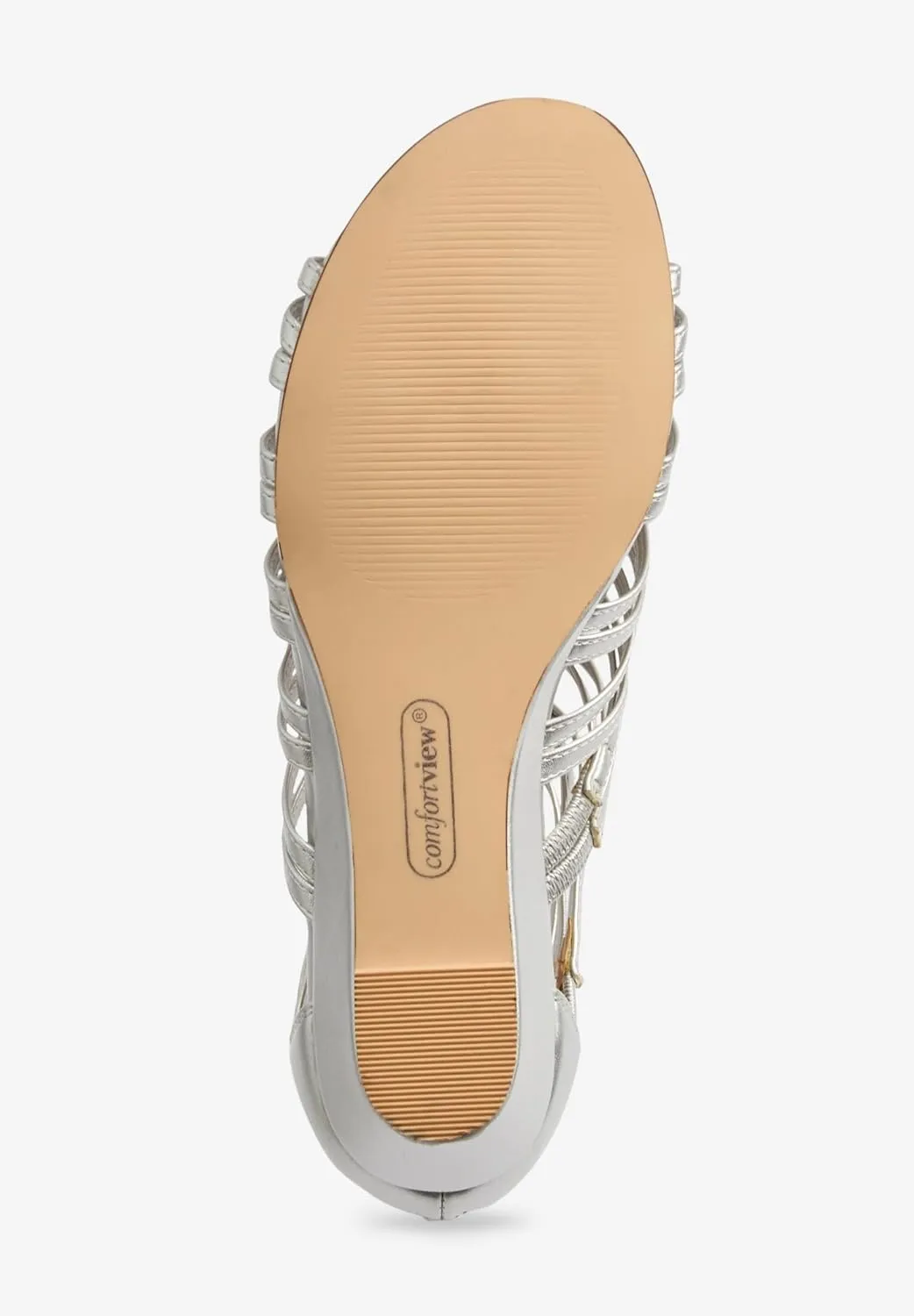Comfortview Women's Wide Width The Helen Sandal