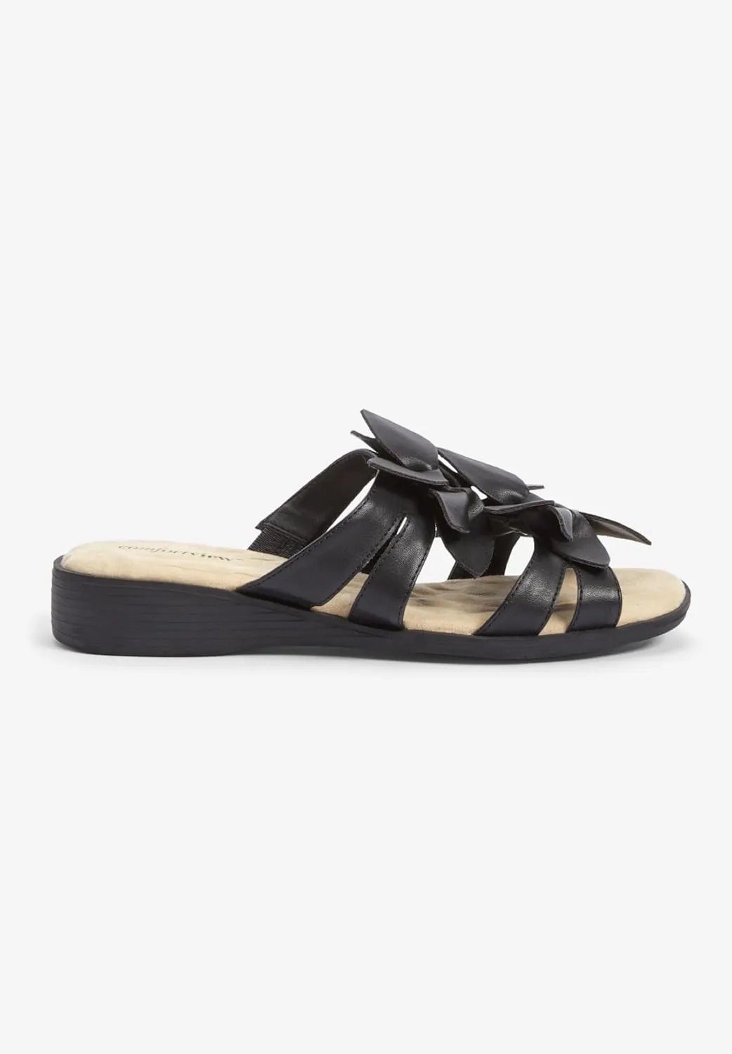 Comfortview Women's Wide Width The Paula Sandal