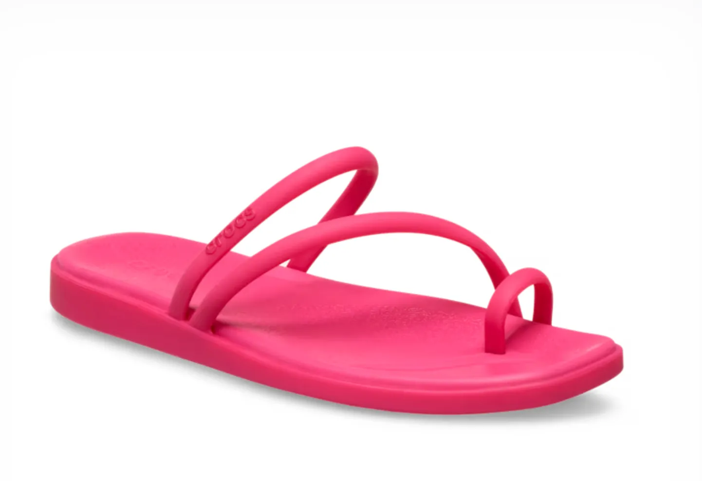Crocs Women Miami Toe Loop Sandal In Dragon Fruit (Pre-Order)