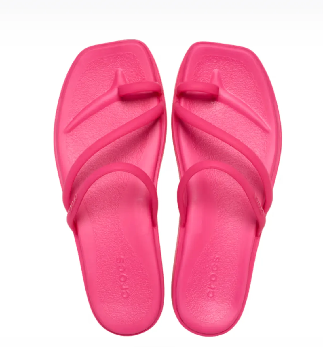 Crocs Women Miami Toe Loop Sandal In Dragon Fruit (Pre-Order)