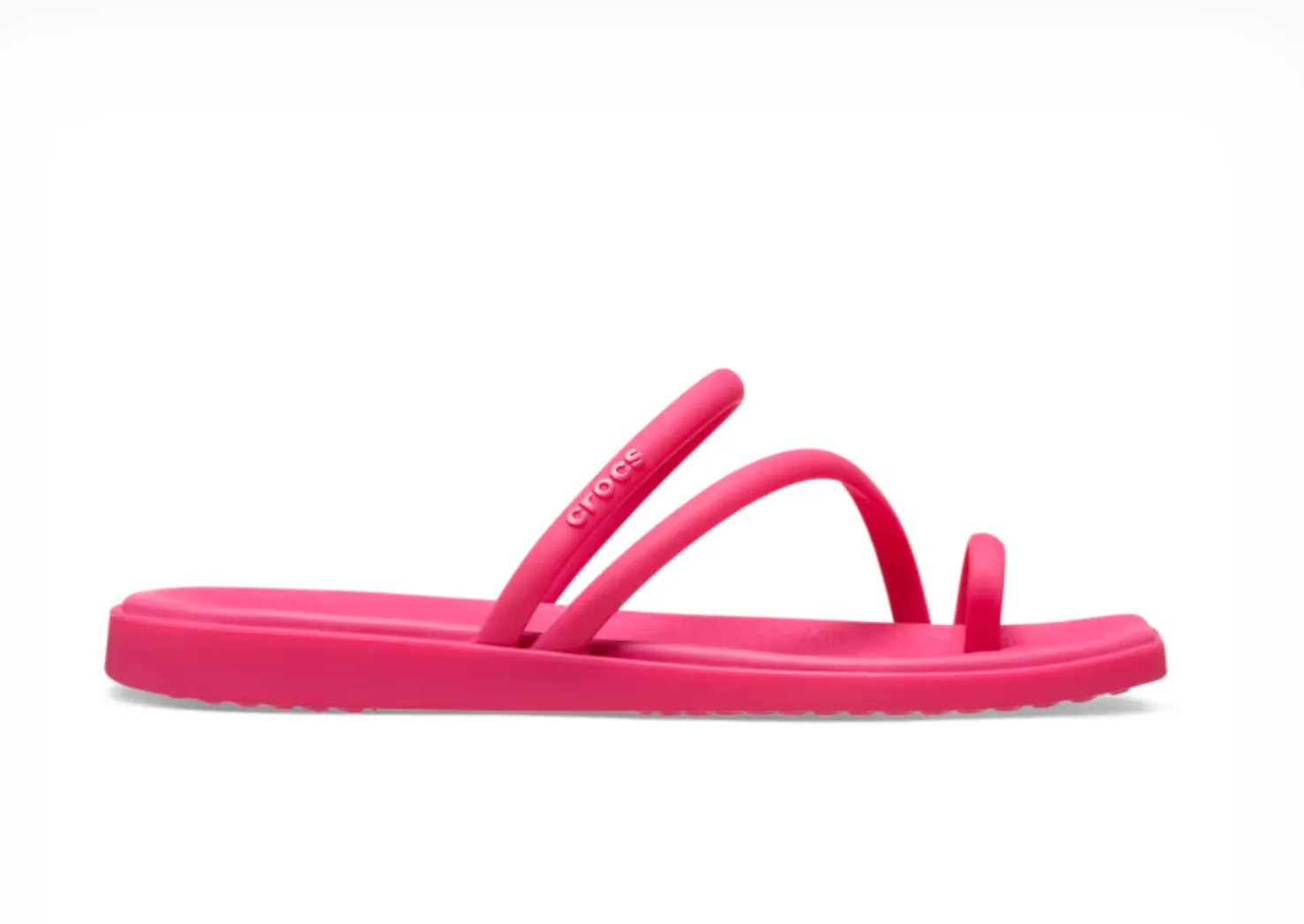 Crocs Women Miami Toe Loop Sandal In Dragon Fruit (Pre-Order)