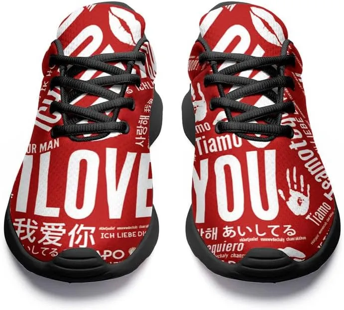 Custom Skull Running Shoes for Women Men Mesh Breathable Comfort Walking Sneaker Sports Athletic Halloween Shoes