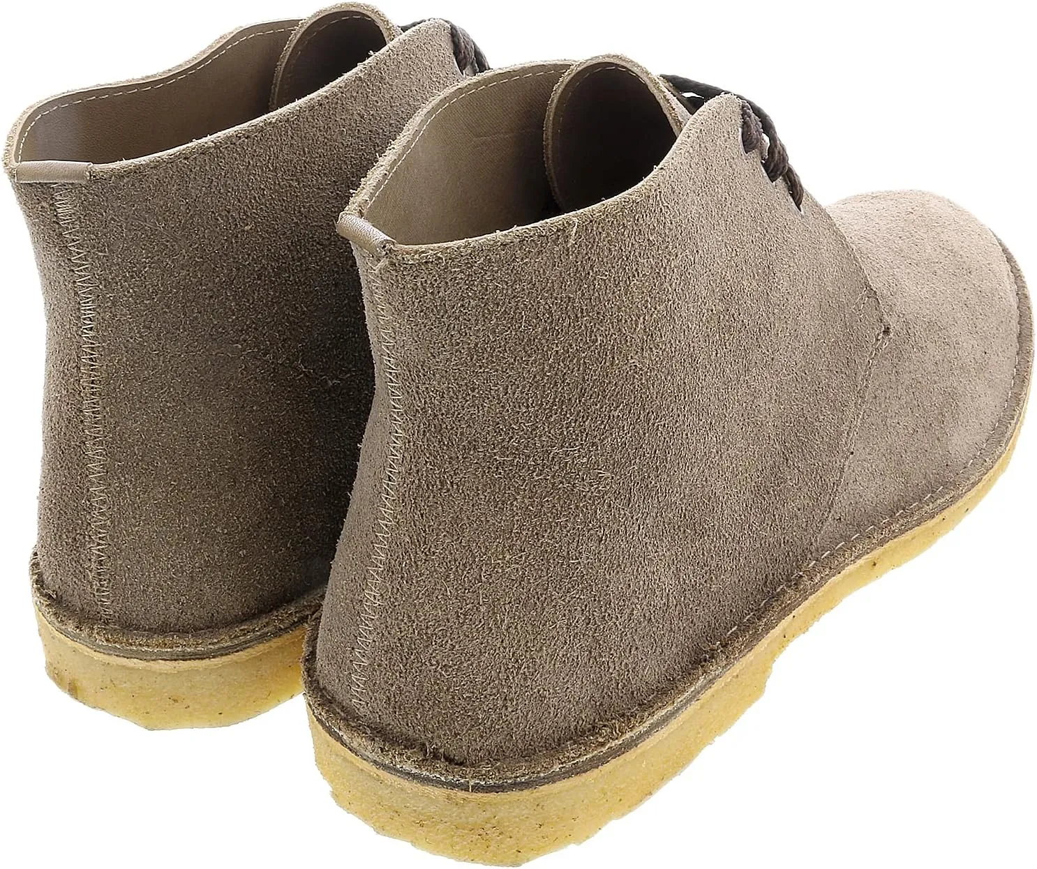 Daniela Fargion Taupe Suede Leather Derby Shoes- for Mens