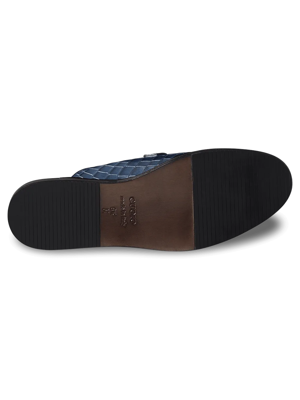 Darren Backless Loafer - Navy