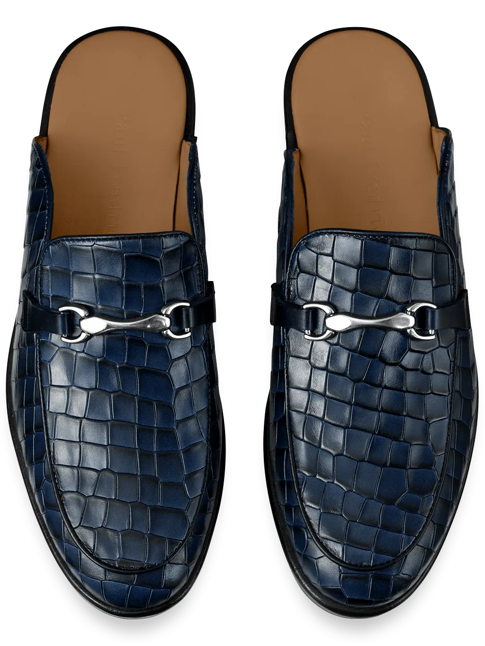 Darren Backless Loafer - Navy