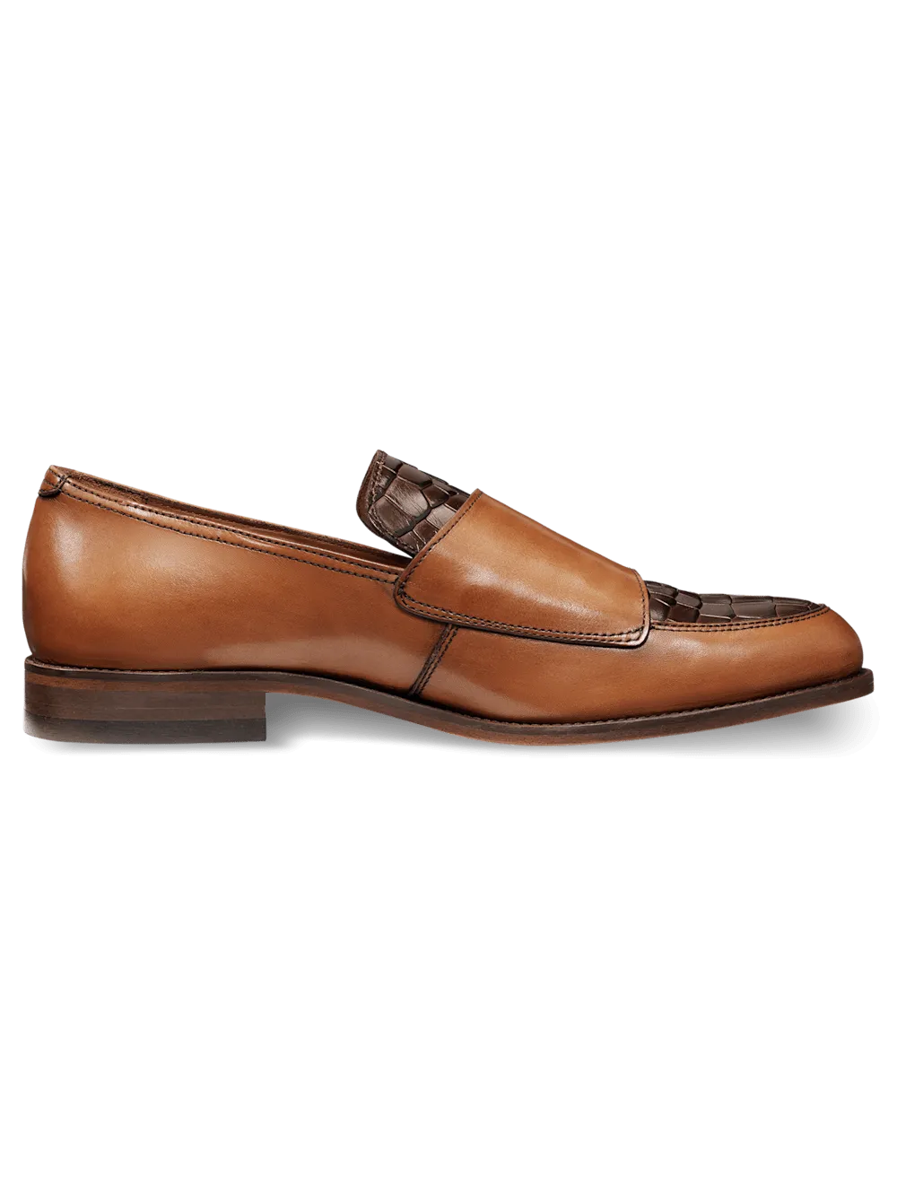 Donovan Monk Strap Loafer - Chestnut/brown