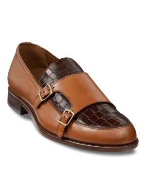 Donovan Monk Strap Loafer - Chestnut/brown