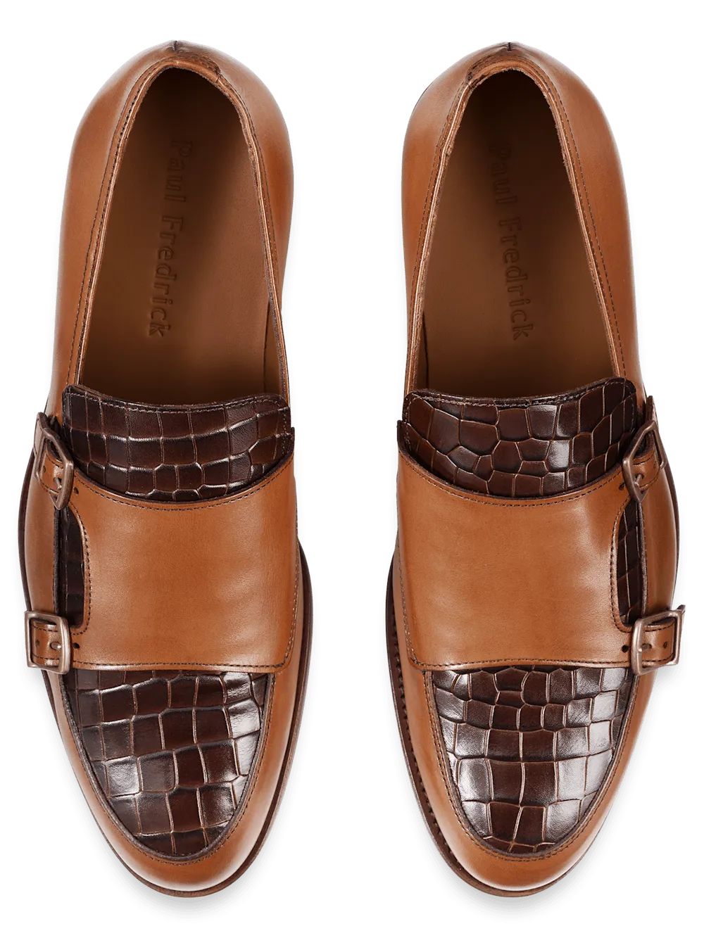 Donovan Monk Strap Loafer - Chestnut/brown