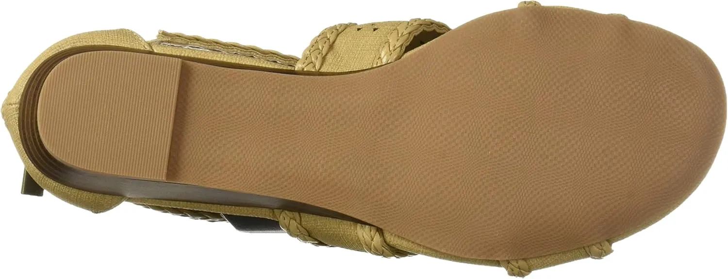 Easy Street Women's Thelma Dress Casual Sandal with Back Zipper Wedge