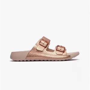 ECCO COZMO Womens Mule Sandals Hammered Bronze