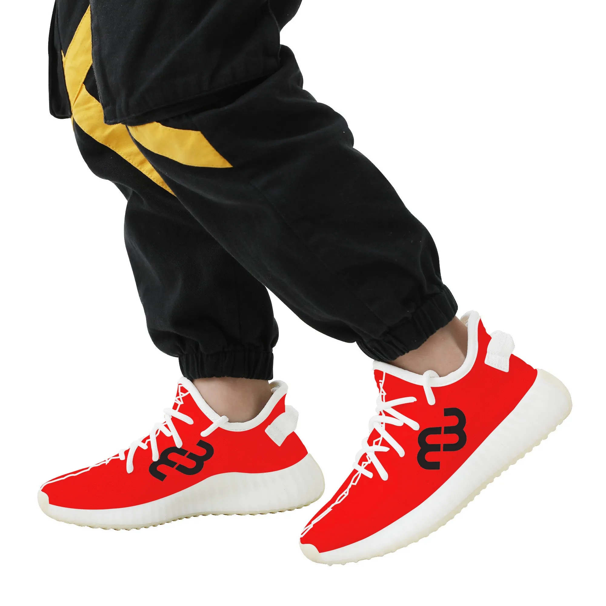 Excellent customer support White - D18 Money Mesh Popular pick Bushae Sneaker Kids Knit